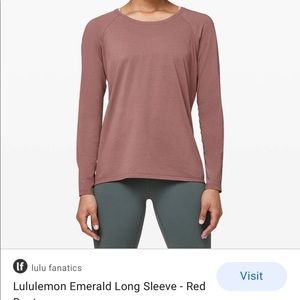 Lululemon Emerald Long Sleeve